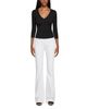 Eb Denim Eb Denim Maria Mid Rise Slim Bootcut Jeans in White - 2