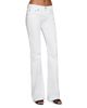 Eb Denim Eb Denim Maria Mid Rise Slim Bootcut Jeans in White - 4
