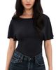 EB Denim EB Denim Raven Batwing Top Black - 1