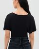 EB Denim EB Denim Raven Batwing Top Black - 3