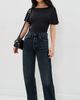EB Denim EB Denim Raven Batwing Top Black - 5