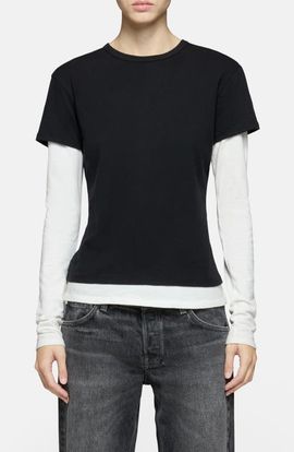 EB Denim EB Denim Rory Layered Long Sleeve T-Shirt