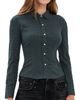 EB Denim EB Denim Sedona Button Down Top Navy Forest Plaid - 1