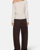 EB Denim EB Denim Shifter Bowed Luca Mid Waist Wide Leg Jeans - 4