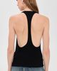 EB Denim EB Denim Valley Racer Tank Black - 3