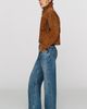 EB Denim Mid Rise Wide Leg Baggy Jeans - 5