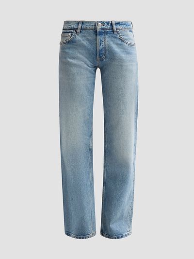 EB Denim Women's A Love Letter to Los Angeles Low-Rise Baggy Jeans