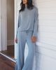 Eberjey Cozy Time Mock Neck Sweatshirt - 2