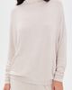 Eberjey Eberjey Cozy Time Mock Neck Pullover Heather French Oak - 2