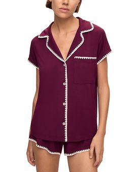 Eberjey Eberjey Frida Tencel Modal Stretch Shortie Shorts Pajama Set