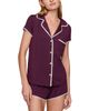 Eberjey Eberjey Frida Tencel Modal Stretch Shortie Shorts Pajama Set - 4