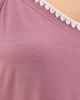 Eberjey Eberjey Frida The Whip Stitch Cami and Shorts Set FIG/IVORY - 6