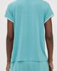 Eberjey Eberjey Frida Whip Stitch Shorts PJ Set Blue Lagoon/Ivory - 3
