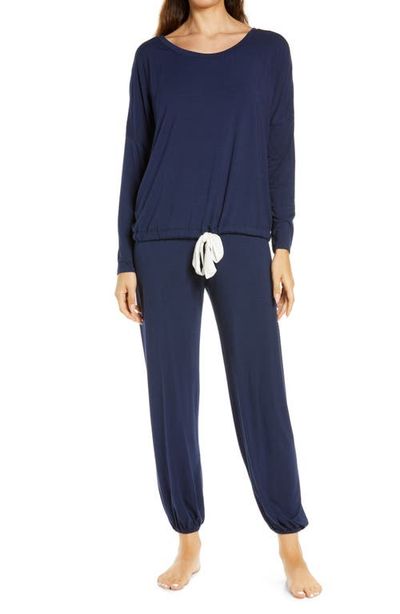 Eberjey Eberjey Gisele Jersey Knit Slouchy Pajamas