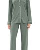Eberjey Eberjey Gisele Long Pajama Set Desert Sage/Ivory - 1
