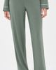 Eberjey Eberjey Gisele Long Pajama Set Desert Sage/Ivory - 5