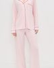 Eberjey Eberjey Gisele Long Pajamas PALE PINK/FIG - 2