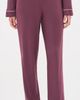 Eberjey Eberjey Gisele Long Pajamas Set Wildberry/Ivory - 5