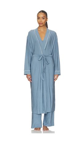 eberjey eberjey Gisele Printed Long Robe