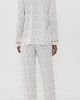 Eberjey Eberjey Gisele Printed Pajama Set ON THE SLOPES IVORY/NAVY - 3