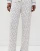 Eberjey Eberjey Gisele Printed Pajama Set ON THE SLOPES IVORY/NAVY - 5