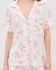 Eberjey Eberjey Gisele Printed Relaxed Shorts Pajama Set Rose Garden - 2