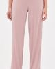 Eberjey Eberjey Gisele Short Sleeve and Pants Pajama Set Woodrose/Ivory - 5