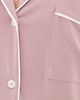 Eberjey Eberjey Gisele Short Sleeve and Pants Pajama Set Woodrose/Ivory - 6
