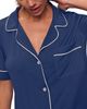Eberjey Eberjey Gisele Short Sleeve Long Pant Pajama Set - 4