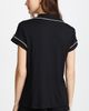 Eberjey Eberjey Gisele Shortie PJ Set Black/Sorbet Pink XL - 3