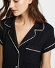 Eberjey Eberjey Gisele Shortie PJ Set Black/Sorbet Pink XL - 6