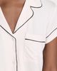 Eberjey Eberjey Gisele Shortie PJ Set Sorbet/Black XL - 6