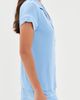 Eberjey Eberjey Gisele Shortie Pajama Set Summer Blue/White - 4