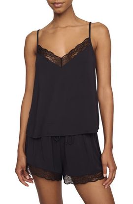 Eberjey Eberjey Kari Lace Trim Short Pajamas