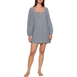 Eberjey Eberjey Linen Blend Long Sleeve Nightgown