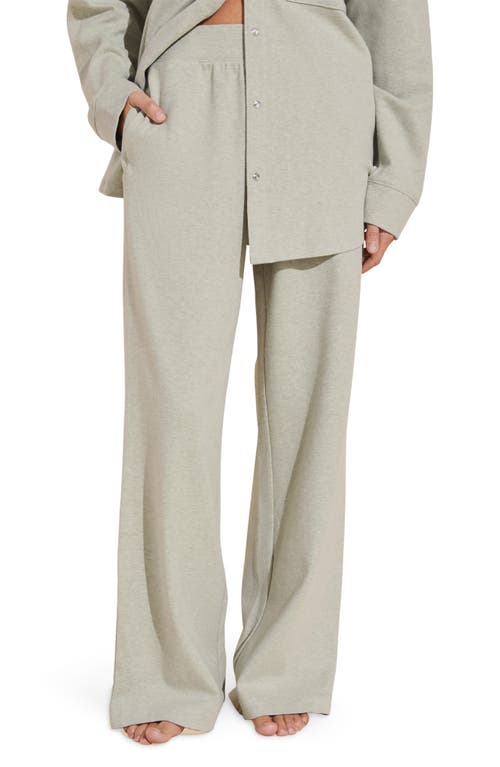 Eberjey Eberjey Luxe Stretch Cotton Wide Leg Sweatpants