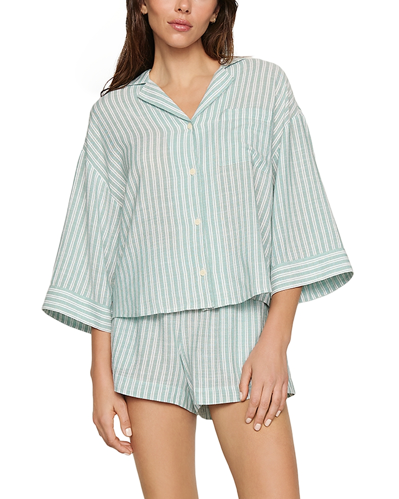 Eberjey Eberjey Nautico Relaxed Short Pajama Set