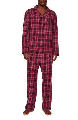 Eberjey Eberjey Organic Cotton Blend Flannel Pajamas