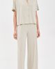Eberjey Eberjey Pima Cotton Pajama Set Sandstone - 2