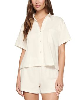 Eberjey Eberjey Pima Cotton Short Pajama Set