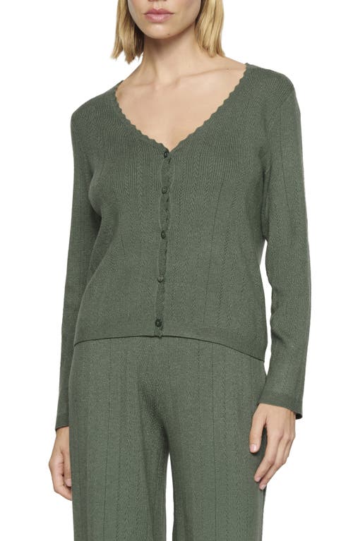 Eberjey Eberjey Pointelle Cardigan