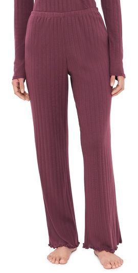 Eberjey Eberjey Pointelle Pants Wildberry