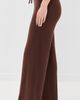 Eberjey Eberjey Recycled Sweater Pants Chocolate - 4