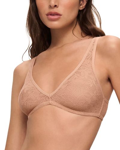 Eberjey Eberjey Soft Stretch Recycled Lace Plunge Bralette