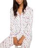 Eberjey Eberjey x Elsa Hosk Gisele Printed Tencel Modal Long Pj Set - 2