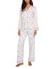 Eberjey Eberjey x Elsa Hosk Gisele Printed Tencel Modal Long Pj Set - 6