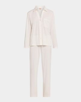 Eberjey Long Pima Cotton Pajama Set