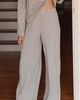 Eberjey Variegated Rib Wide-Leg Pants - 2