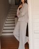 Eberjey Variegated Rib Wide-Leg Pants - 4