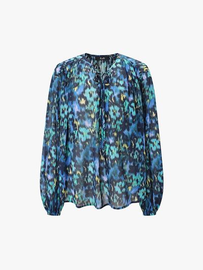 E.B.M (Edition by Michaa) Cotton Print Blouse (EMP5WBL090)